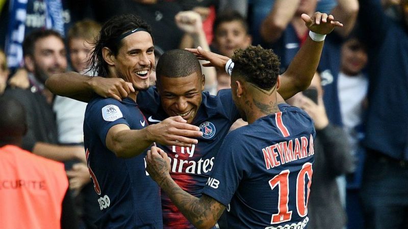 Kylian Mbappe, Edinson Cavani and Neymar missed the game against Real Madrid