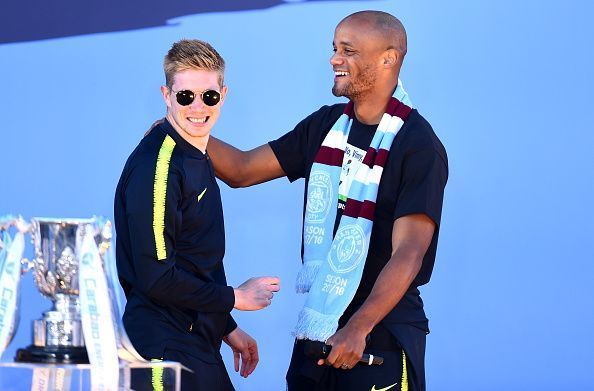 Manchester City Teams Celebration Parade