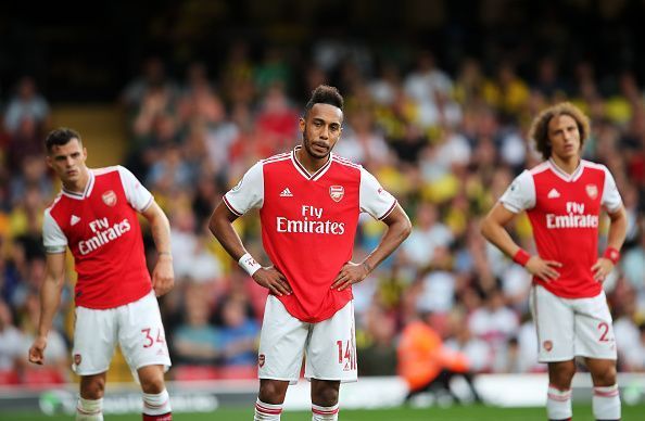 Arsenal were held to a 2-2 draw by Watford