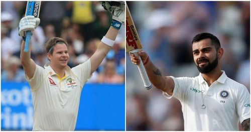 Steve Smith and Virat Kohli