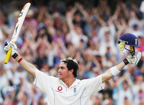 Kevin Pietersen at the 2005 Ashes