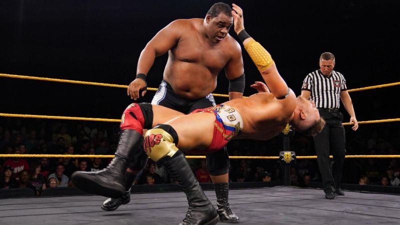 Lee's match this week on NXT didn't go to plan