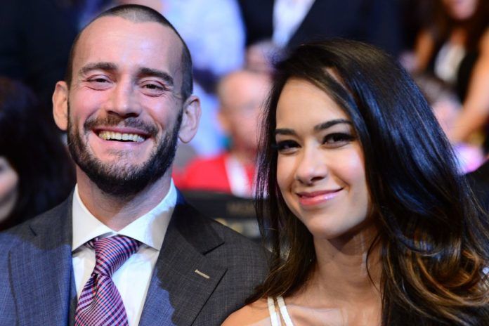 CM Punk and AJ Lee