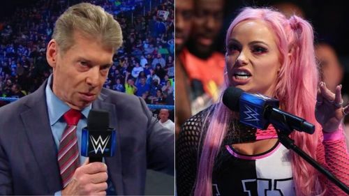 Vince McMahon replaced the Liv Morgan vs. Ember Moon match