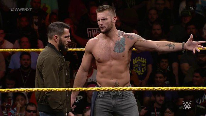 Johnny Gargano&#039;s welcome home party was interrupted by the Mighty Shane Thorne