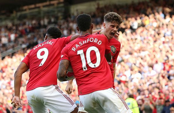 Daniel James and Marcus Rashford are set to start against Leicester City.