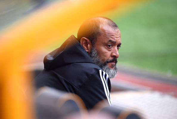 Nuno Espirito Santo looks on