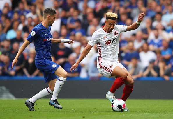 Callum Robinson scored for Sheffield United at Stamford Bridge