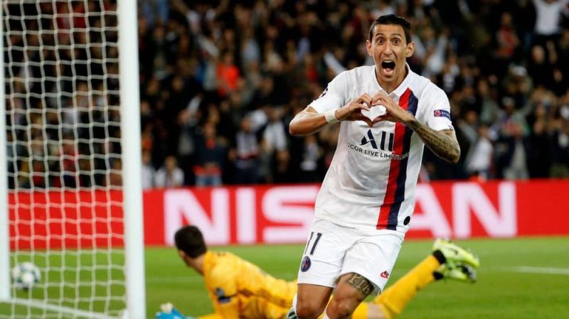 Di Maria was at the &#039;double&#039; against former club Real Madrid