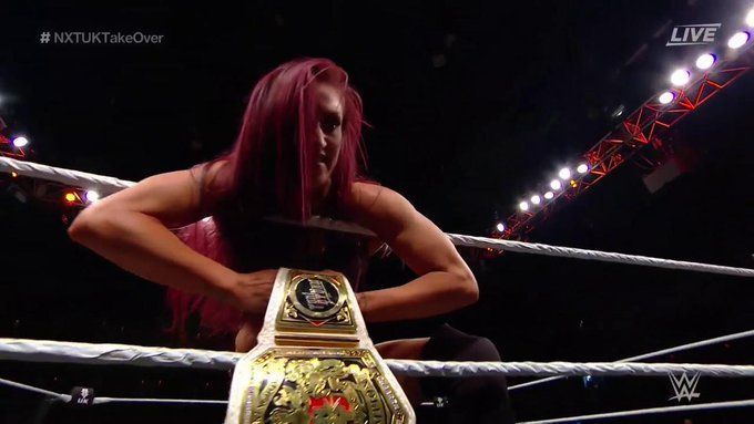 Kay Lee Ray is the new Women's Champion but at what cost?