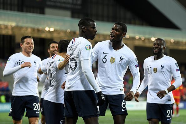 Kurt Zouma was on target against Andorra and could e in the squad once again for France