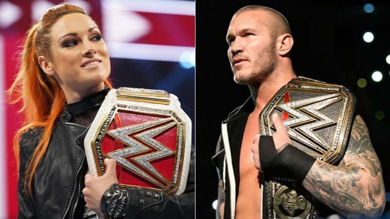 Becky Lynch and Randy Orton will be involved in title matches