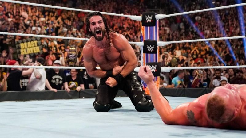 Seth Rollins just came off a big win over Brock Lesnar