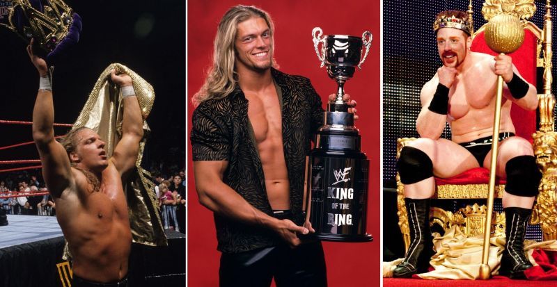 Triple H, Edge, and Sheamus all have different levels of success as King of the Ring.