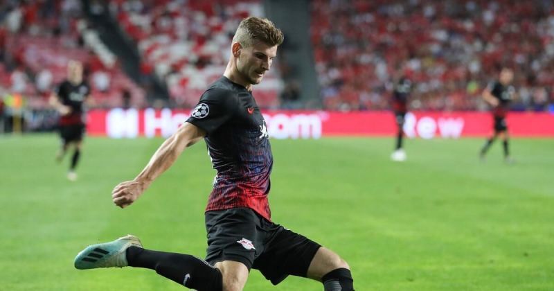 Timo Werner's brace earned Leipzig a 2-1 win at Benfica