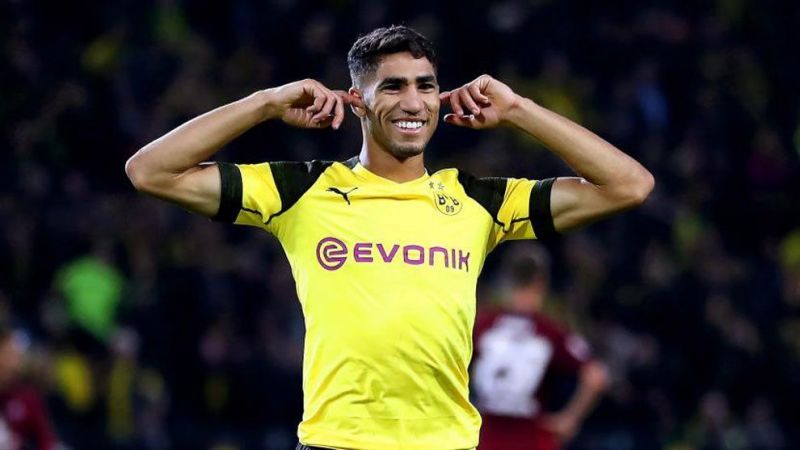 Hakimi has found his footing at Dortmund