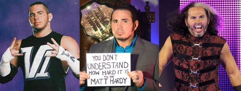 Some of Matt Hardy&#039;s best gimmicks