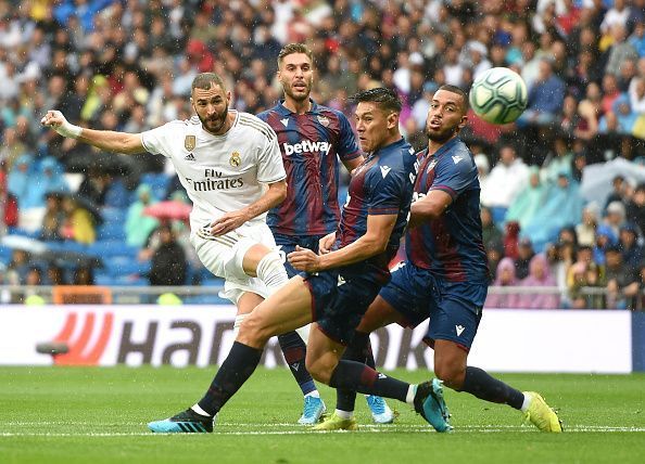 Benzema has four goals for Real Madrid already this season