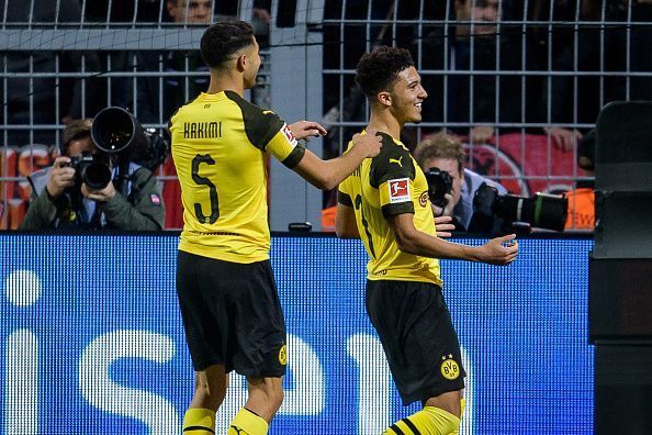 Sancho had a typically stellar game for Borussia Dortmund