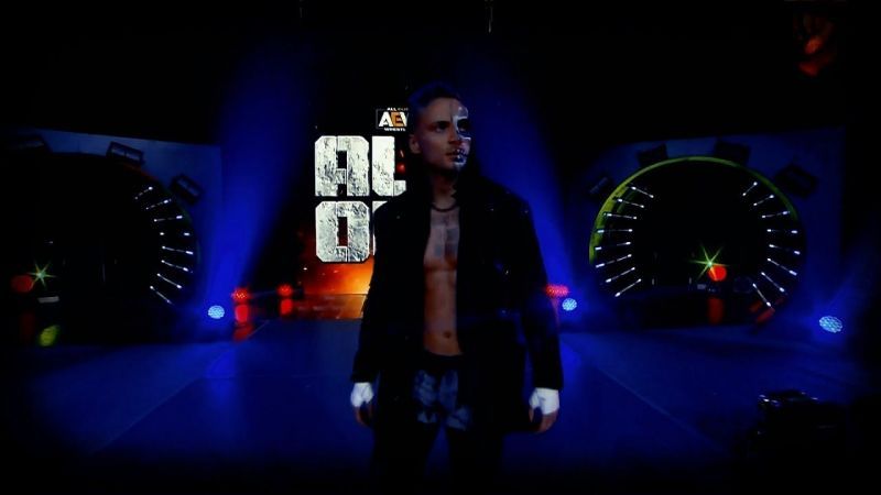 Darby Allin was given the wrong name at All Out