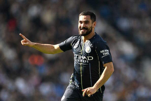 Ilkay Gundogan failed to impress from midfield