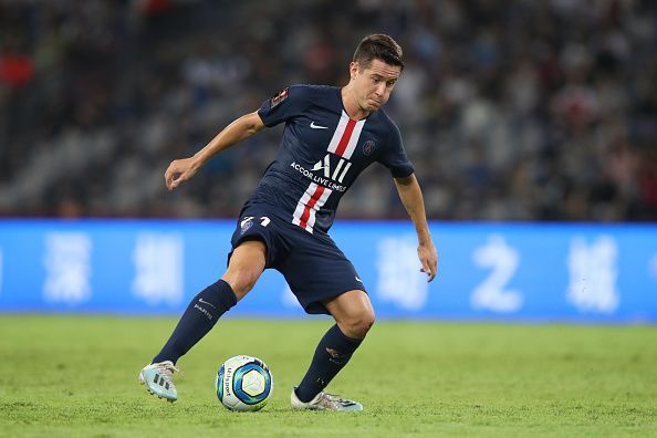 Ander Herrera is expected to support Marco Verratti in midfield.