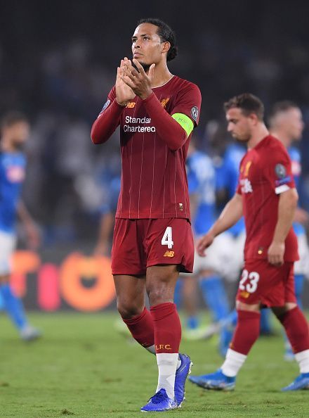 Virgil van Dijk could not help his side in the way that he wanted to