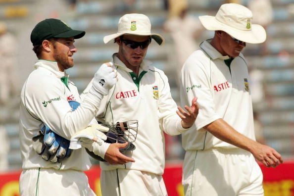South Africa&#039;s duo of Shaun Pollock and Mark Boucher formed a great pair