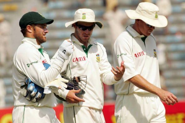 South Africa's duo of Shaun Pollock and Mark Boucher formed a great pair