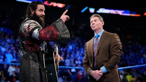 Vince McMahon worked alongside Elias on SmackDown in April 2019