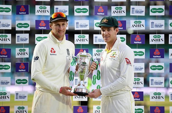 England and Australia shared the trophy, but the visitors retained the urn