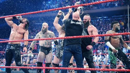 The party didn't stop on Monday Night Raw