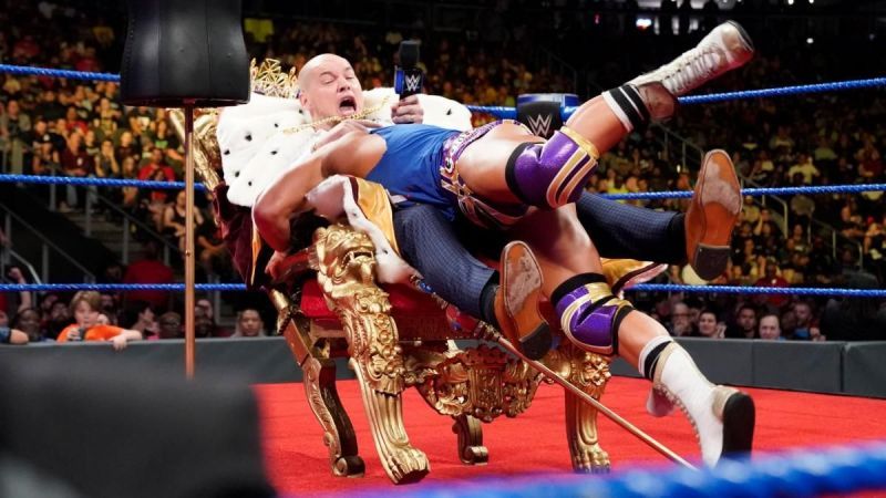Baron Corbin&#039;s coronation ceremony on SmackDown didn&#039;t go as planned last week