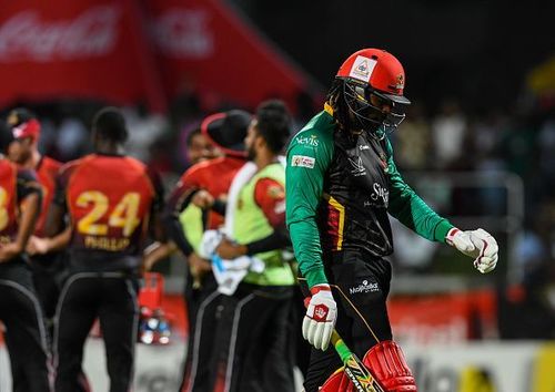 St Kitts & Nevis Patriots v Trinbago Knight Riders