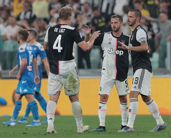 While De Ligt and Bonucci struggled, Pjanic shone