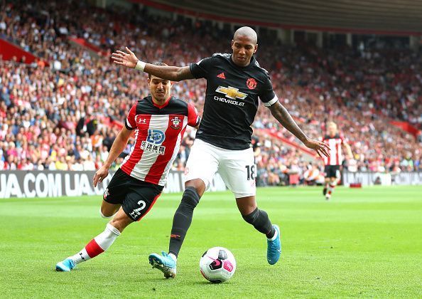 Ashley Young had a game to forget.