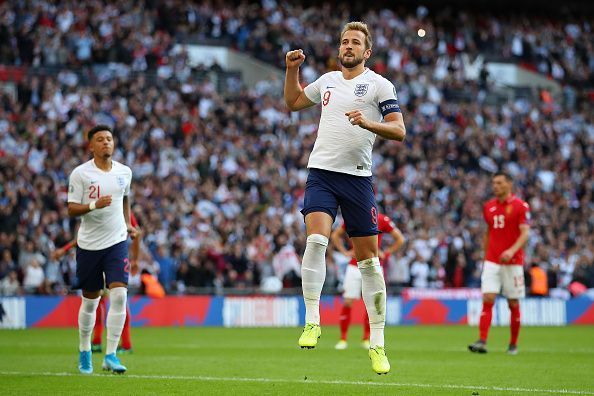Harry Kane now has 25 England goals in 40 appearances