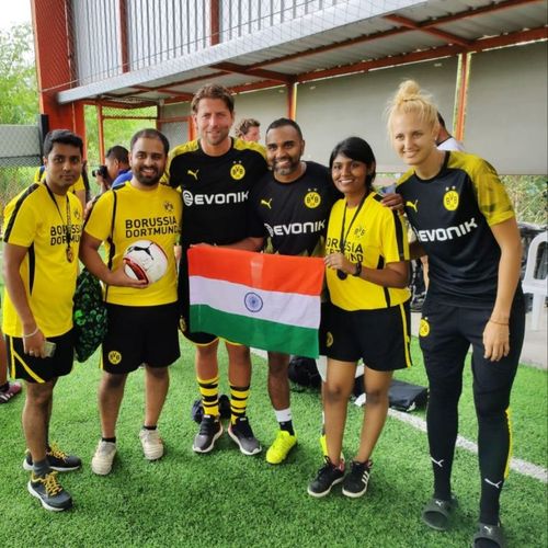 With BVB Legend - Roman Weidenfeller, BVB Asia Pacific and Managing Director - Suresh Letchmanan