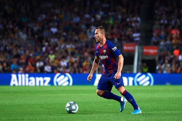 Arthur Melo adds creativity to the Blaugrana midfield.