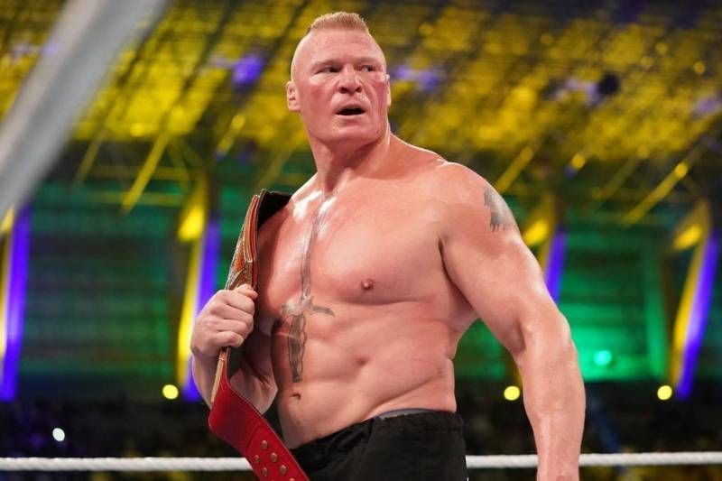 Brock Lesnar has only won World Championships during his time in WWE.
