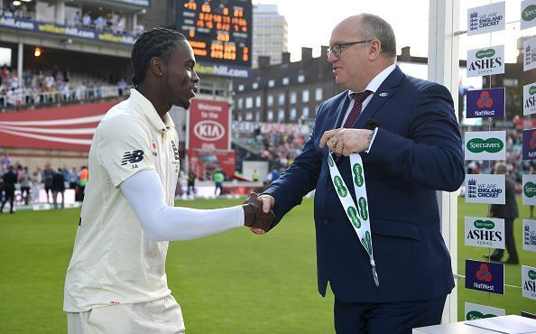 Jofra Archer (left) had a great Ashes/