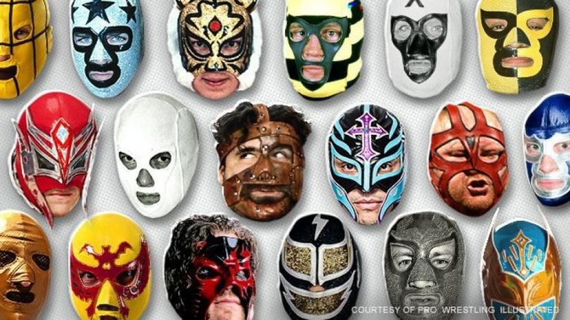 Masked wrestling has a long deep tradition in Mexico, with some Luchadors dying in their mask. This isn&#039;t the case in the USA.