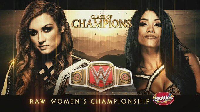 WWE RAW Women&#039;s Championship: Becky Lynch (c) vs Sasha Banks