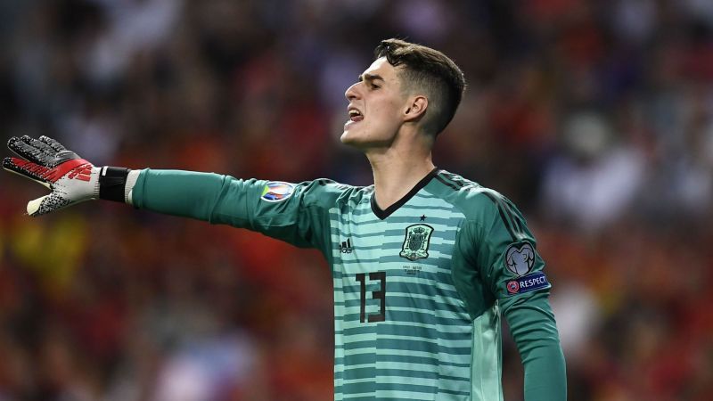 Kepa was sensational in goal against Romania