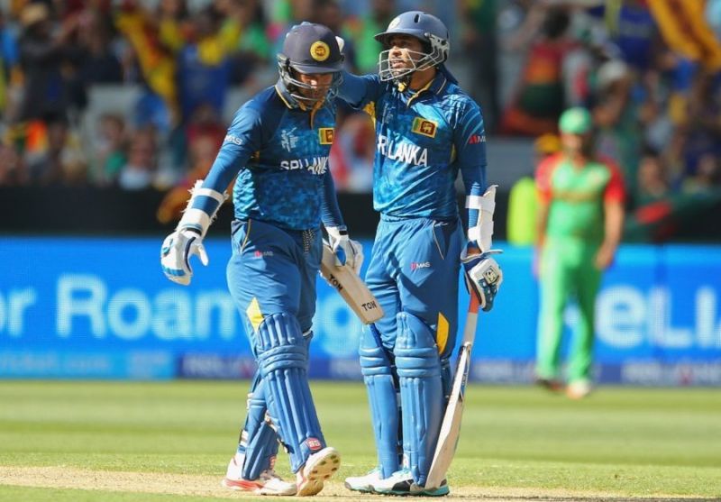 Kumar Sangakkara and Tillakaratne Dilshan