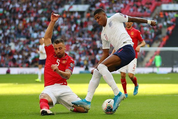 England&#039;s positive play was rewarded by four goals