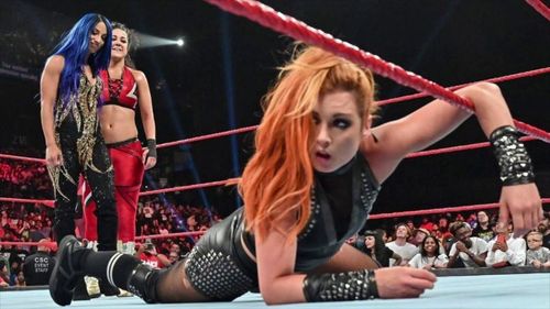 The RAW Women's Champion Becky Lynch felt the wrath of Sasha Banks and Bayley on this week's RAW.