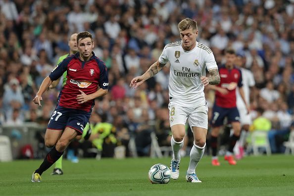 Toni Kroos pulled the strings in midfield