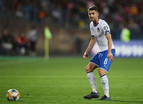 Jorginho helped Italy in neutralising Armenia&#039;s press in crucial areas.