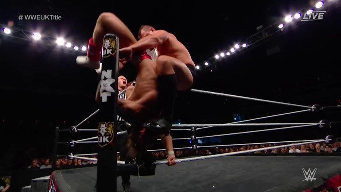 Walter nearly snapped Tyler Bate in half